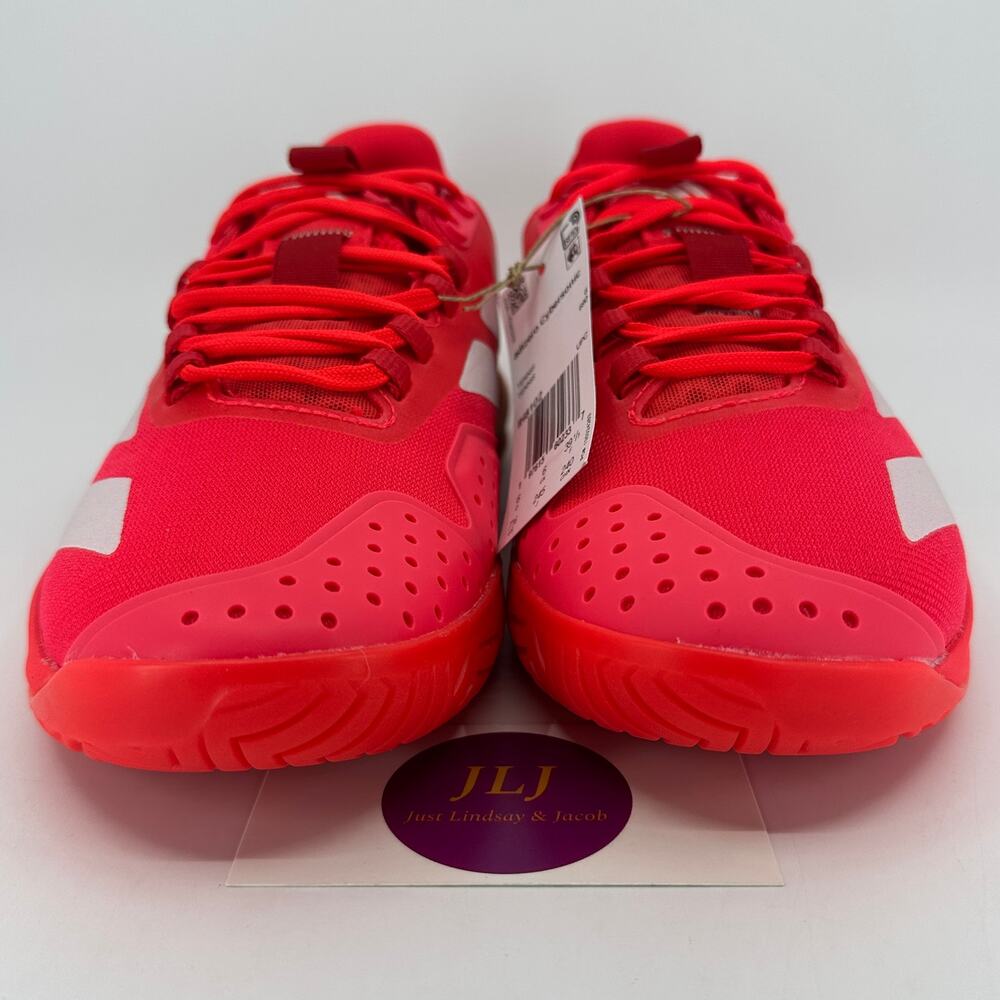 Adidas Women's Adizero Cybersonic Tennis Shoes 'Lucid Red' IH8102 Size 7.5 - Picture 2 of 11